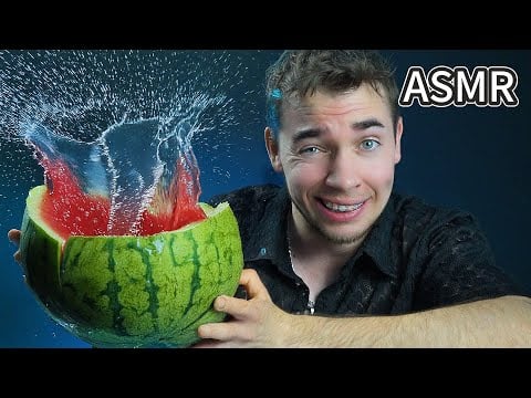Le bruit d'une pastèque qui EXPLOSE en ASMR pour DORMIR A 99% 🍉