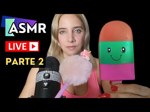 ASMR EN VIVO!! PARA DORMIR RÁPIDO Y PROFUNDO