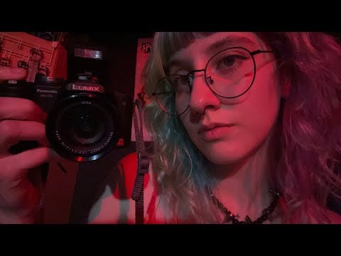 ASMR makeup and taking your picture 