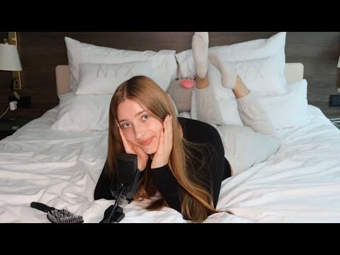 ASMR Hair Brushing & Playing With My Hair | Relaxing Hair Sounds for Sleep