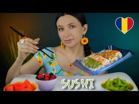 Sushi Mukbang / Ce nu-mi place în SUA  *ASMR în Română
