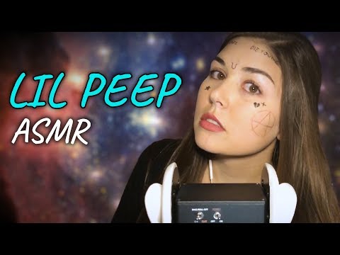 3DIO ASMR - Whispering Lil Peep Lyrics 🖤 (breathy ear to ear whispers)