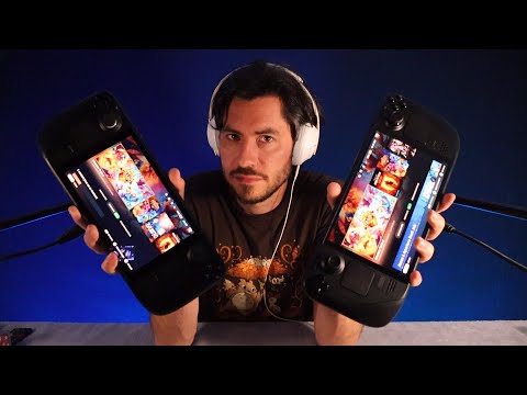 ASMR Nouveau Steam Deck VS Ancien Steam deck