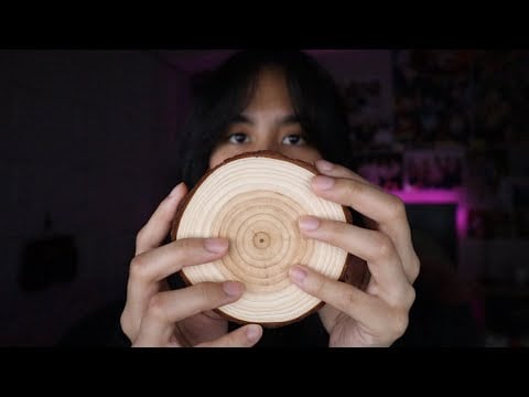 ASMR wooden triggers for relaxation and sleep
