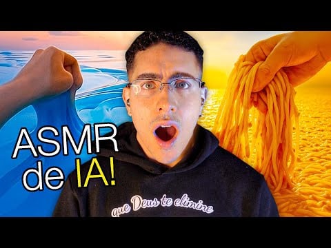 ASMR feito por INTELIGÊNCIA ARTIFICIAL!
