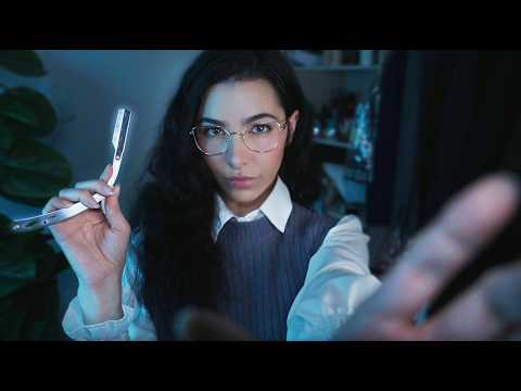 ASMR Fixing Your Hair ✂️  Sleep-Inducing Barber & Scalp Check