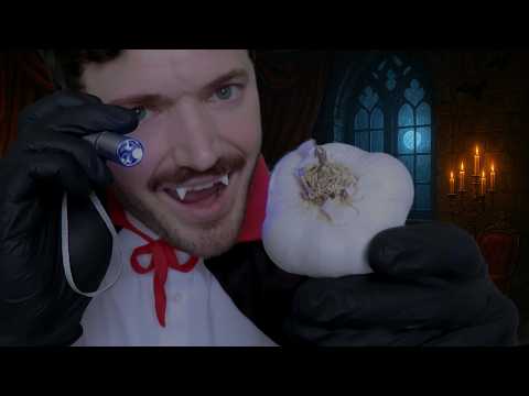 Vampire Cranial Nerve Test 🧛‍♂️🦇🧛‍♀️ ~ ASMR