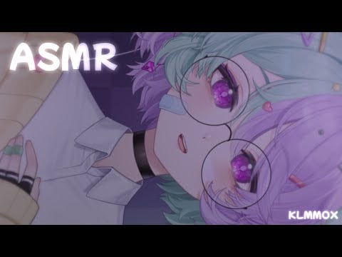 [ASMR] Relaxing scratching with the gentle whisper of a cute elf girl ~