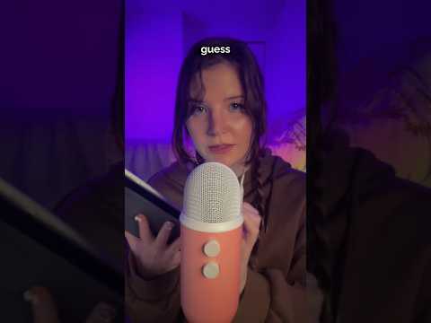 i bet i can guess 40 things about you 🤔 #asmr #roleplay #asmrroleplay #asmrsounds #asmrvideo
