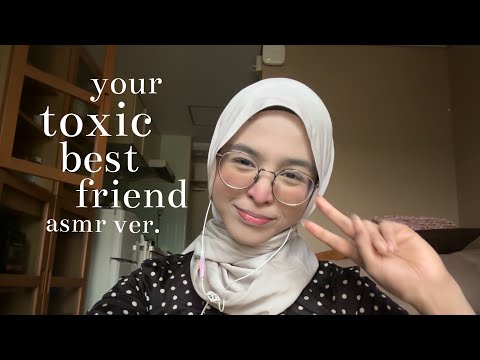 ASMR | toxic best friend does your makeover to a party roleplay (and she's not invited) 😨