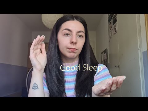 ASMR Reiki for Good Sleep ｜Soft spoken, guided visualization, crystal healing, hand movements