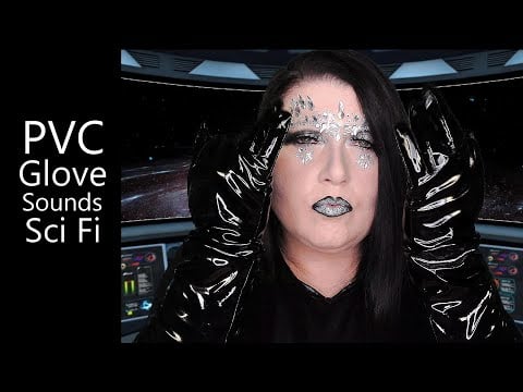 ASMR PVC Glove Sounds for Tingles and Sleep | Brain Melting, Satisfying | Sci Fi