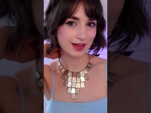 Is this the best necklace for ASMR? 🩵 #ASMR #relax #asmrroleplay