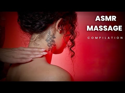 ASMR MASSAGGIO su PERSONA REALE 1 ORA e MEZZA con 6 modelle