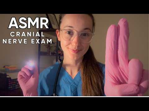 ASMR Most RELAXING Cranial Nerve Exam