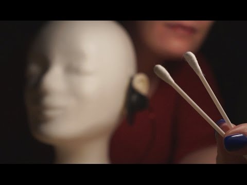 Binaural ASMR. Ear Cleaning (Intense Mic Touching) - Extended Version -