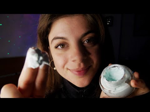 Ti faccio la SKINCARE per farti ADDORMENTARE💤 (layered sounds) ASMR ITA