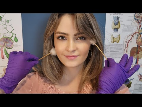 ASMR Cranial Nerve Exam [YOU are the DOCTOR]