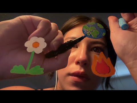 perfectionist doodles on your face (asmr)