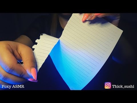 ASMR Crinkling Paper Triggers | Tearing | Cutting | NO TALKING