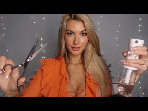 ASMR fresh spring hair cut ✂️