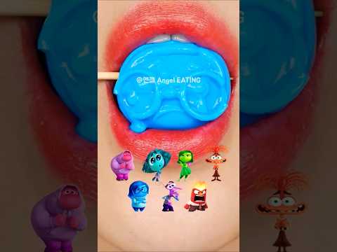 @AngelEATING777 asmr INSIDE OUT JELLY 인사이드 아웃 젤리 eating sounds