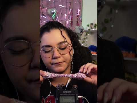 ASMR Scratching no cabo do pincel