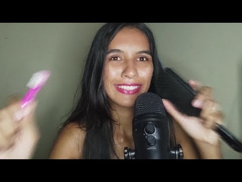 ASMR FAST AND AGGRESSIVE MÃE ARRUMANDO VOCÊ  PARA ESCOLA.📚