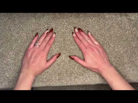 ASMR | Carpet Scratching with Whispers 😴✨