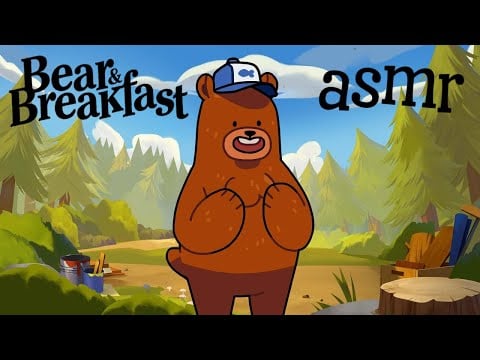 ASMR 🐻 Bear and Breakfast is an unexpected DELIGHT 🥞 Ear to ear 🥓 Soft spoken