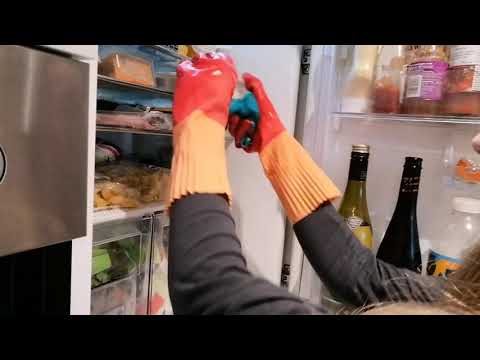 ASMR - Household Cleaning The Fridge No Talking