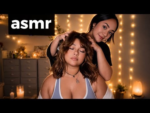 ASMR Para Dormir l Mi amiga me hizo ASMR hasta quedarme dormida 😴