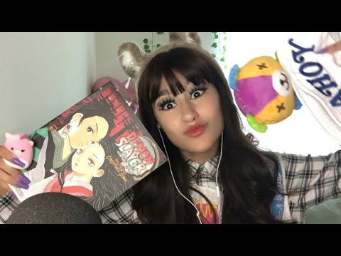 ASMR| cringe girl sells you anime stuff in class.. 😂