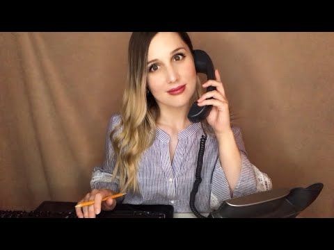 Hair Salon Front Desk {ASMR Roleplay}