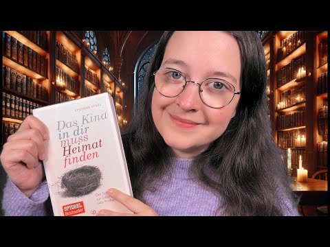 ASMR Deutsch Freundliche Bibliothekarin hilft dir in der gemütlichen Bücherei 📚