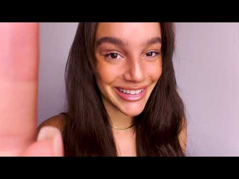 ASMR eye examination, flash light