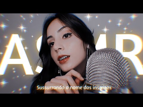 ASMR Sussurrando o nome dos inscritos ❤