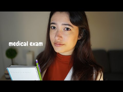ASMR Cranial Nerve Medical Exam for Tingles & Sleep