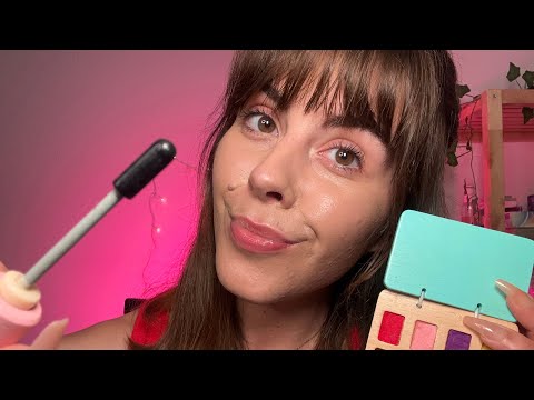 ASMR Girl who is OBSESSED with you does your makeup for a Date ❤️‍🩹🥹
