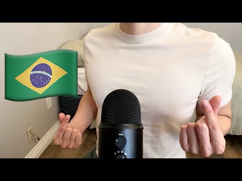 ASMR | Positive affirmations/Afirmações positivas (ASMR em Português)