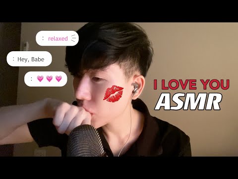 ASMR Thai 🇹🇭 จุ๊บแฟนจนหลับ กระซิบข้างหู💤 | ASMR PURE, 100% SENSITIVITY KISSES