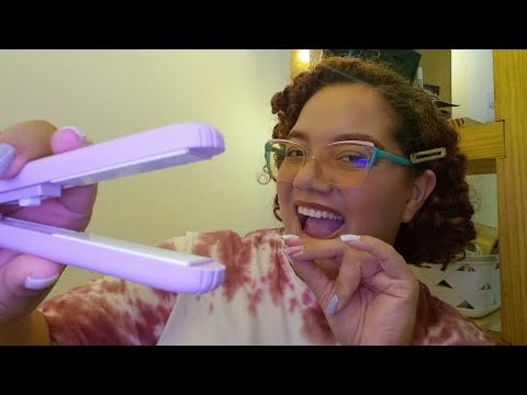 ASMR PASSANDO CHAPINHA NO SEU CABELO 😍💕