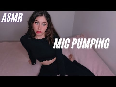 ASMR| Mic Pumping on MY KNEES - Crazy Tingles -