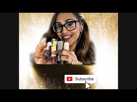 Asmr rambling and makeup swatches 