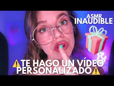 ASMR INAUDIBLE 🤫 ¿Puedes Entenderlo? Te Regalo un Vídeo 🎁 CAROL ASMR Cosquillas De Oreja a Oreja