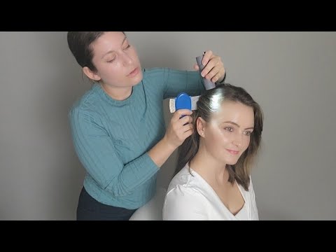 ASMR Scalp Check and Hair Treatment By @Chili b ASMR - Real Person ASMR