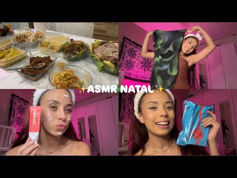 ASMR VLOG - MEU NATAL 2025 ( sussurros, maquiagem, zoeira e etc) 