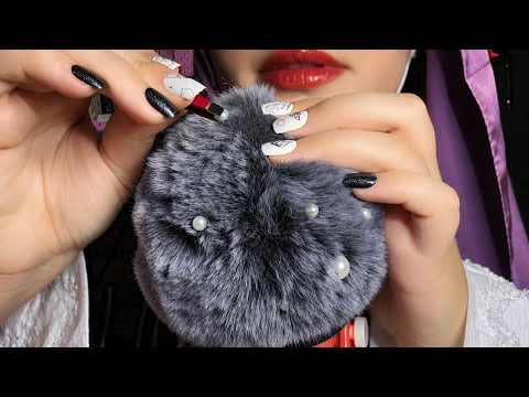 ASMR Fluffy Mic Searching For Bugs 🔍🕷️(slowly, mouth sounds)