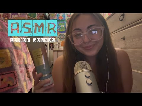 ASMR creamy lotion sounds *high intensity*tingles*