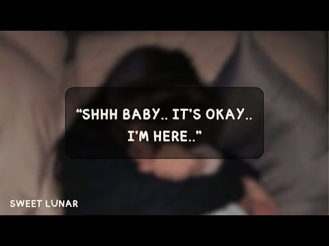 [ASMR] Kissing And Cuddling You To Sleep After A Nightmare [heavy breathing] [Sleep Aid]